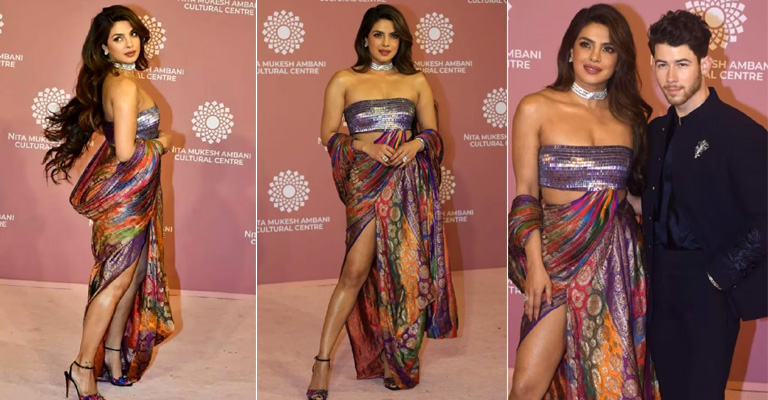 Priyanka Chopra wore a 60-year-old Banarasi saree crafted over six months to NMACC, designer shares all details – ANC